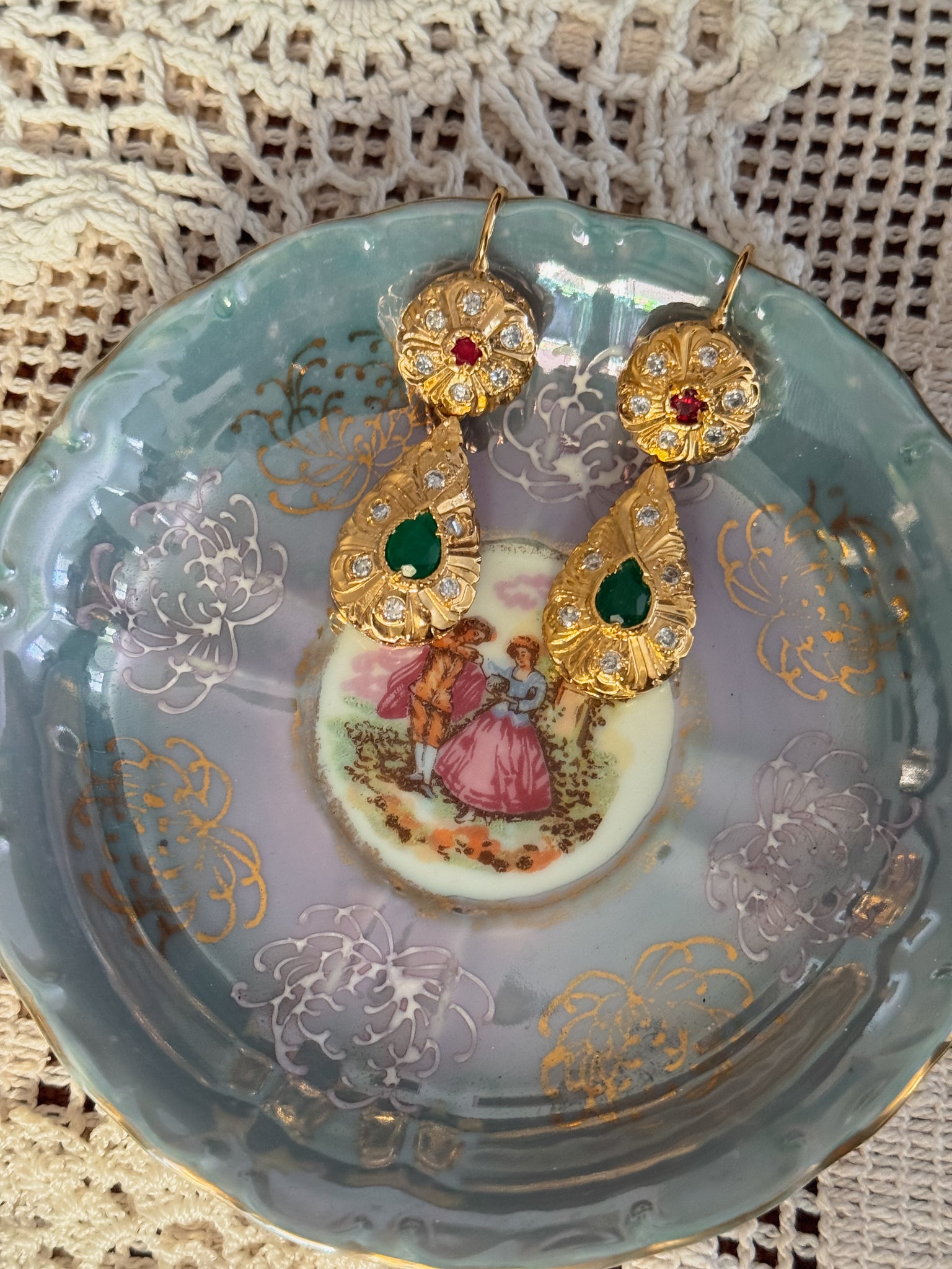 Izem Gold-plated Sterling Silver Earrings