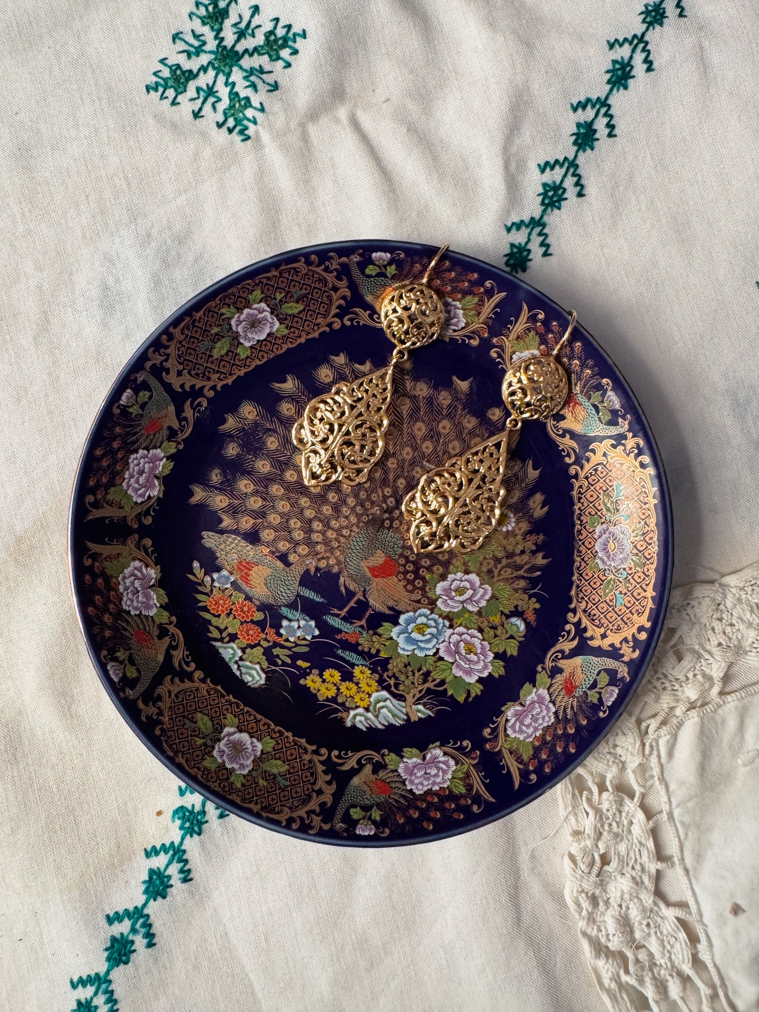 Sliman Gold-plated Sterling Silver Earrings