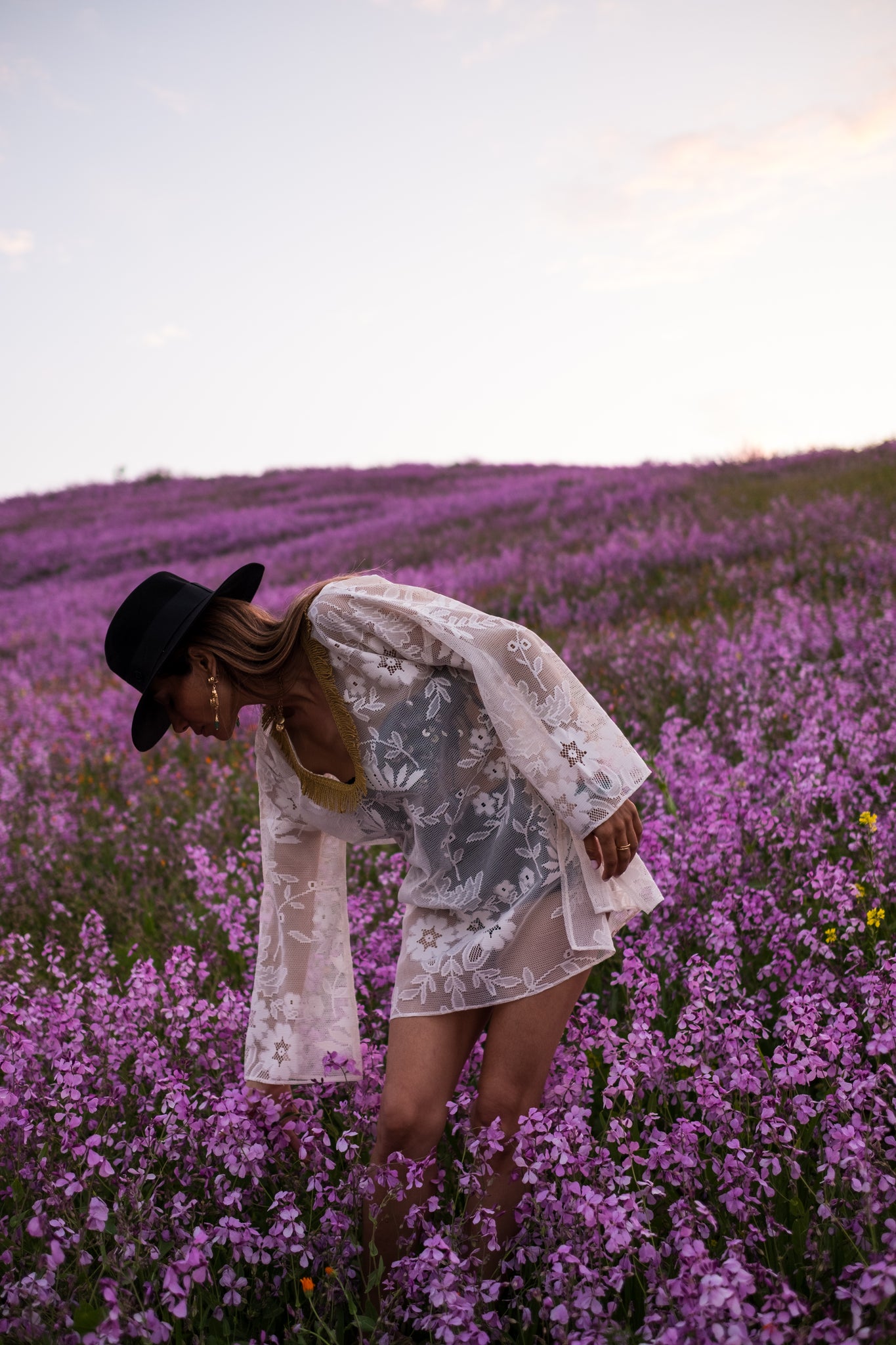 Tomboctou Embellished Mini Kaftan