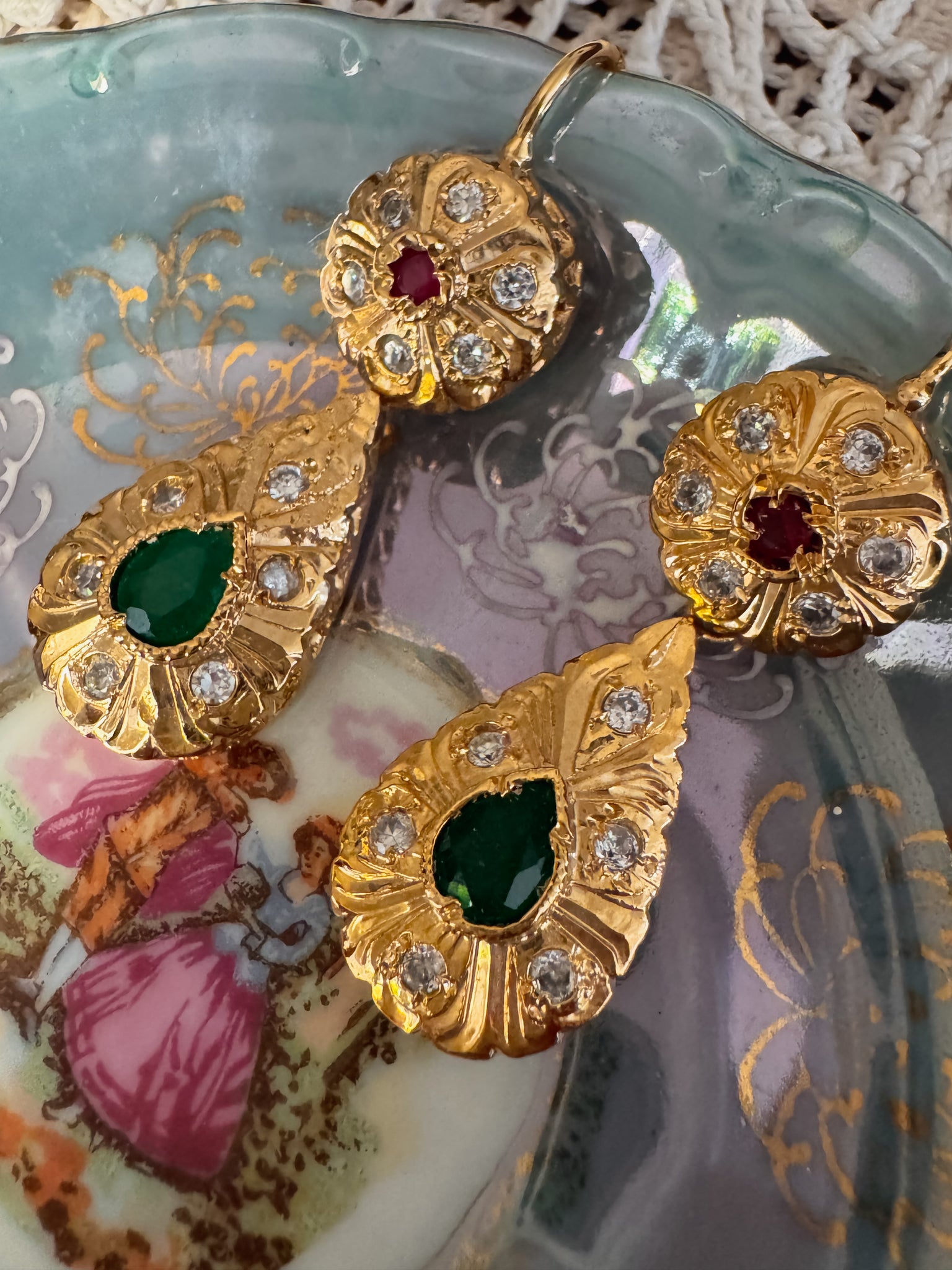 Izem Gold-plated Sterling Silver Earrings