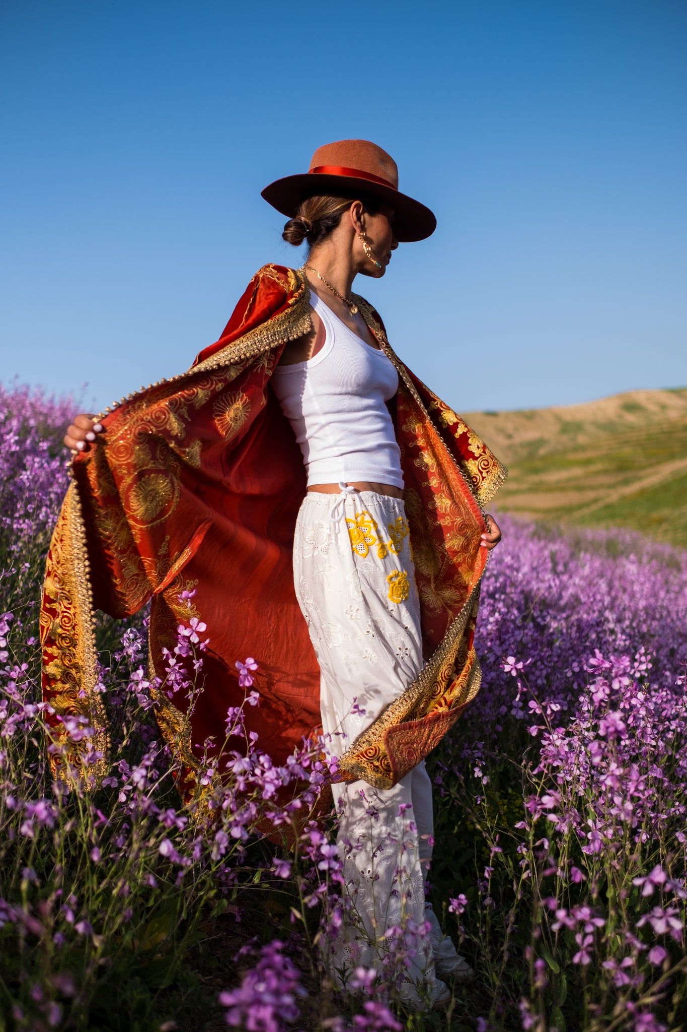 Tilleli Vintage Velvet Kaftan