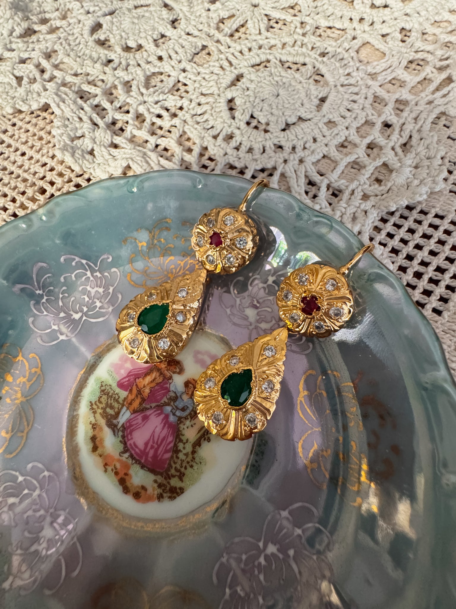 Izem Gold-plated Sterling Silver Earrings