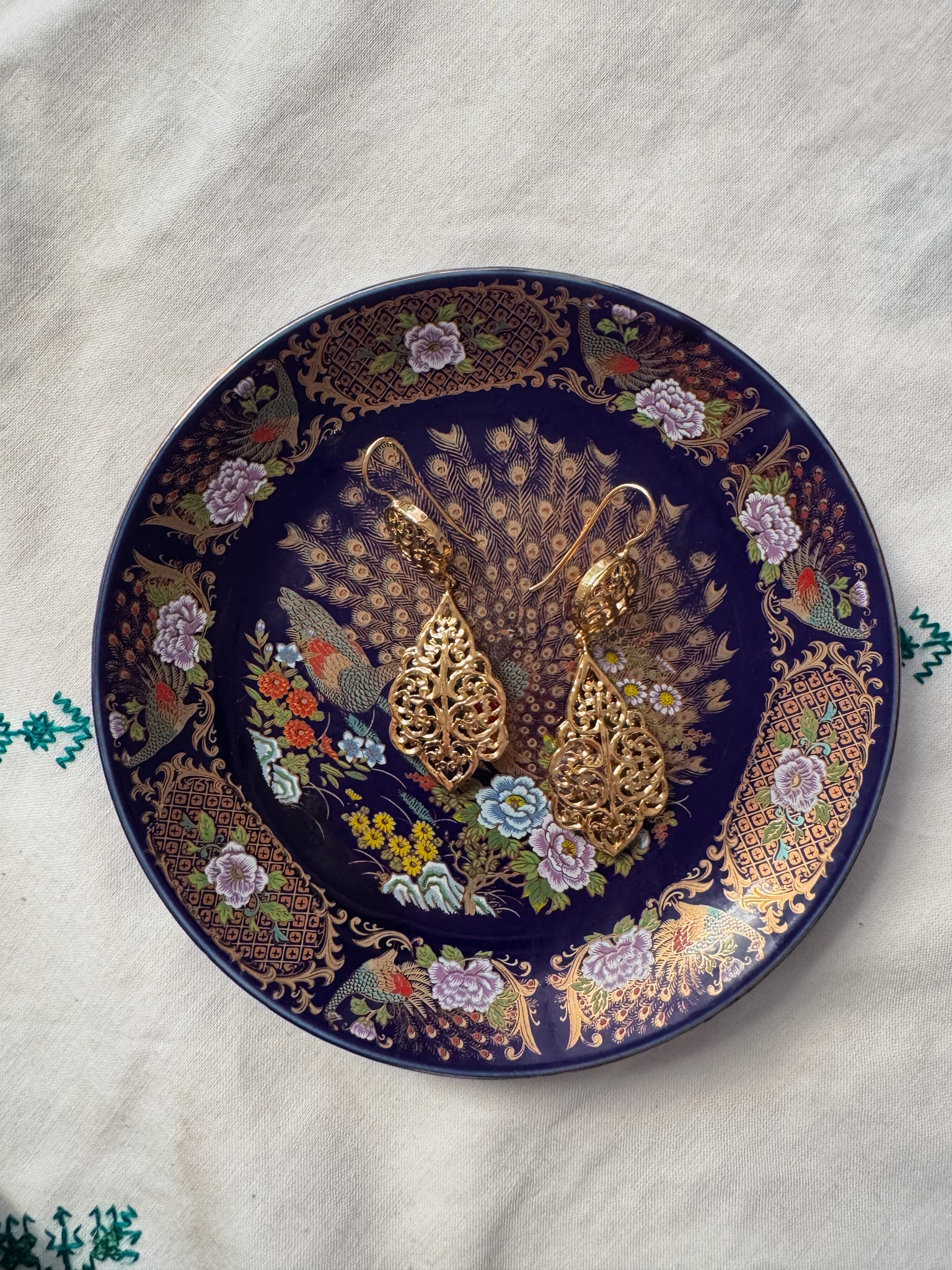 Sliman Gold-plated Sterling Silver Earrings