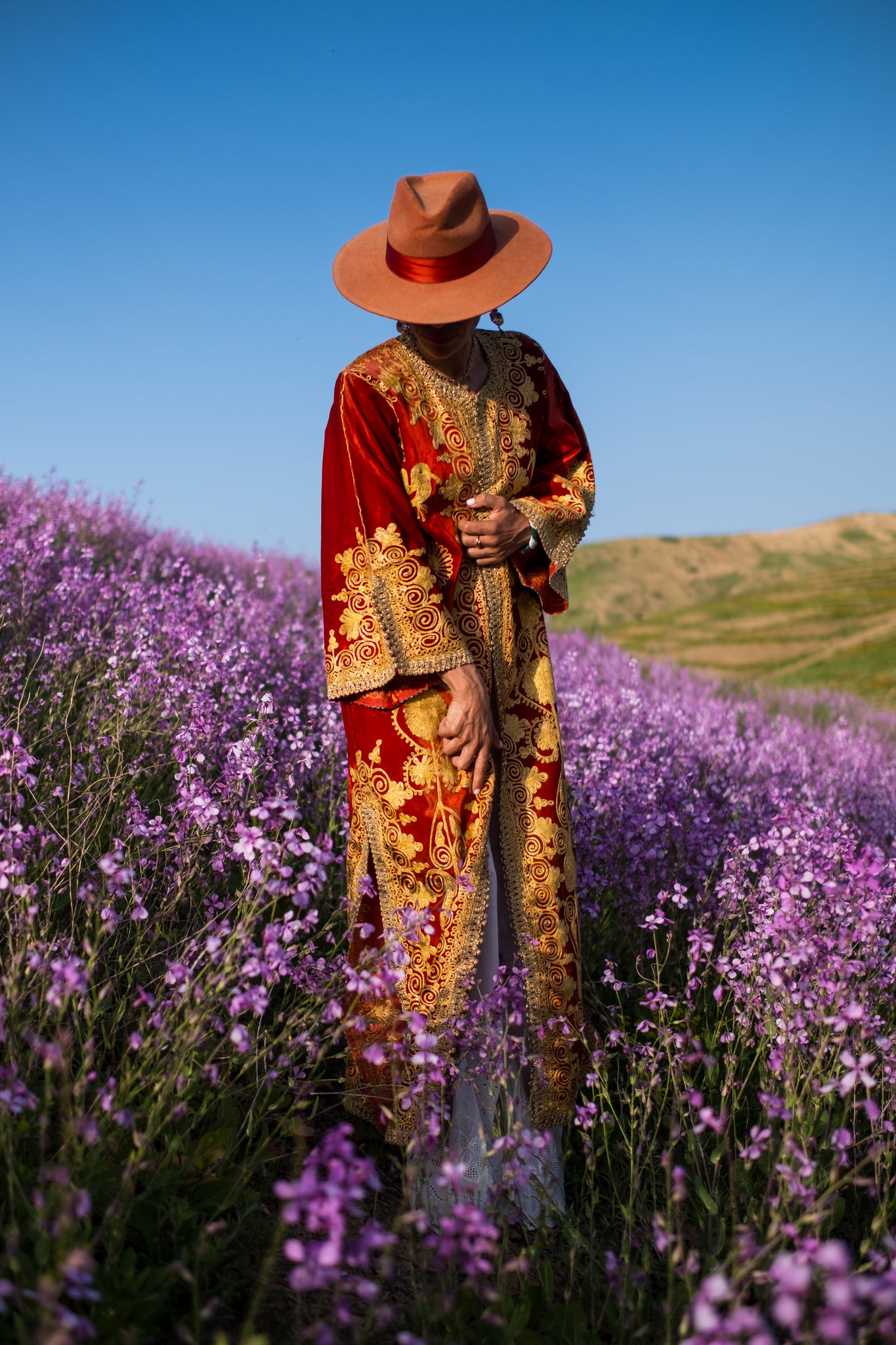 Tilleli Vintage Velvet Kaftan