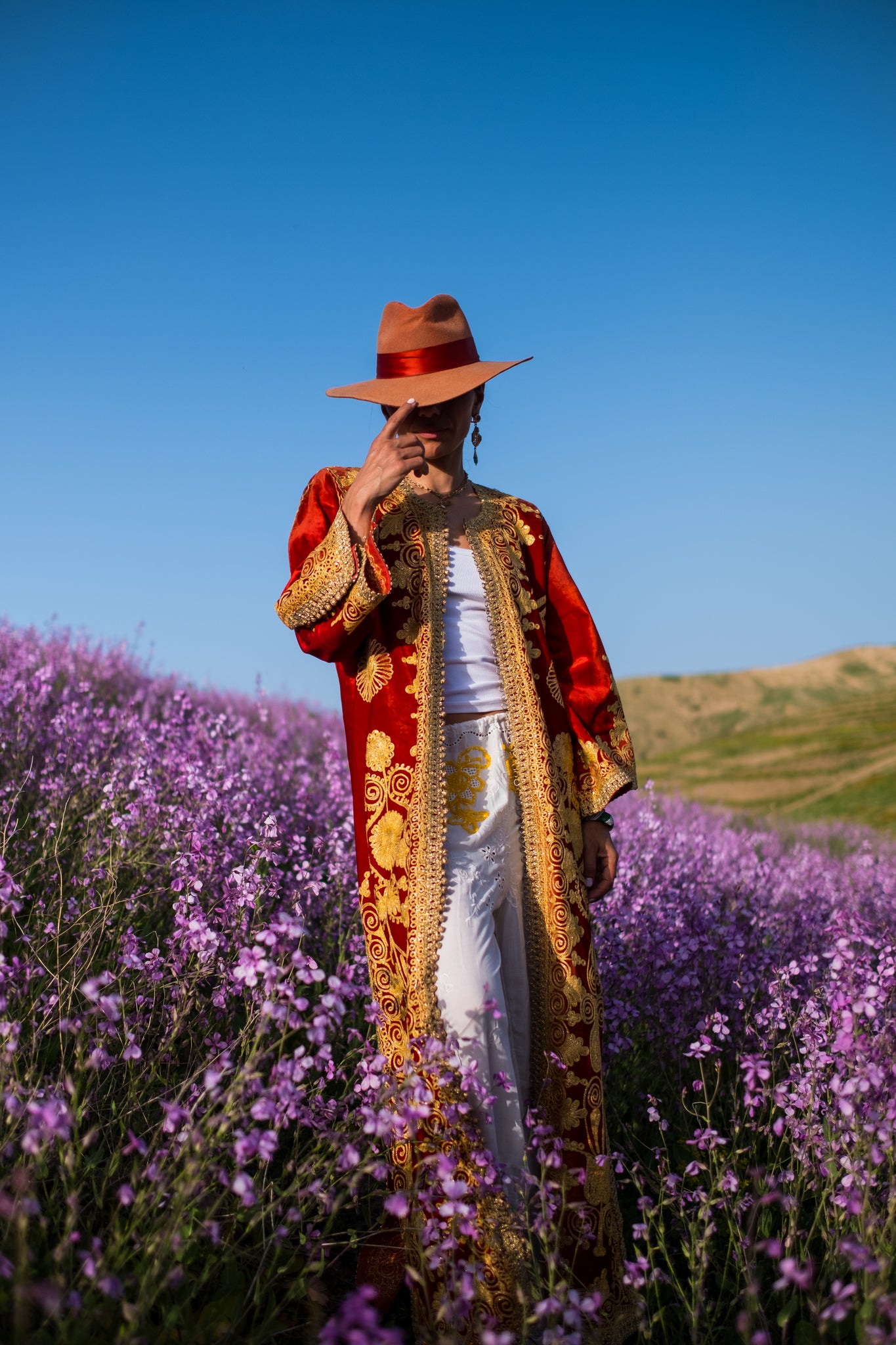 Tilleli Vintage Velvet Kaftan