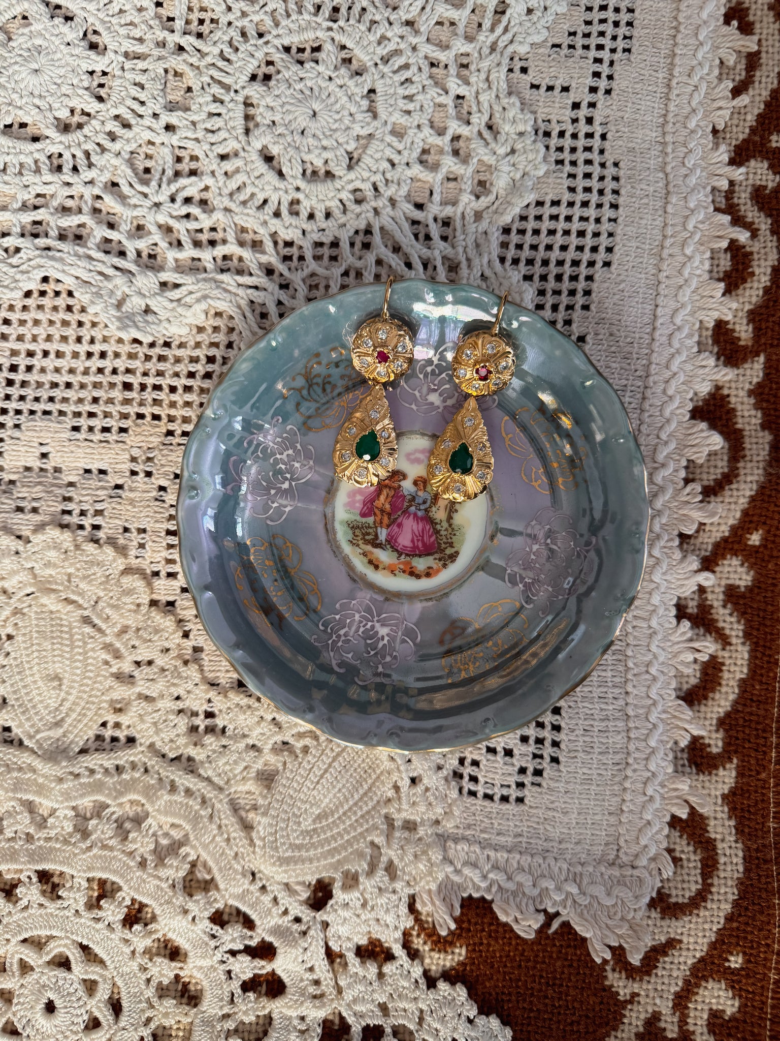 Izem Gold-plated Sterling Silver Earrings