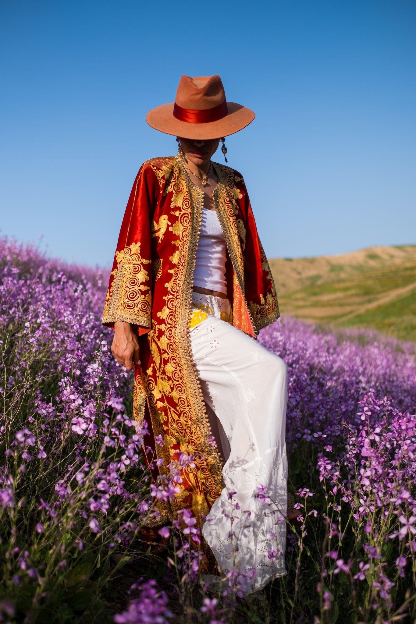 Tilleli Vintage Velvet Kaftan