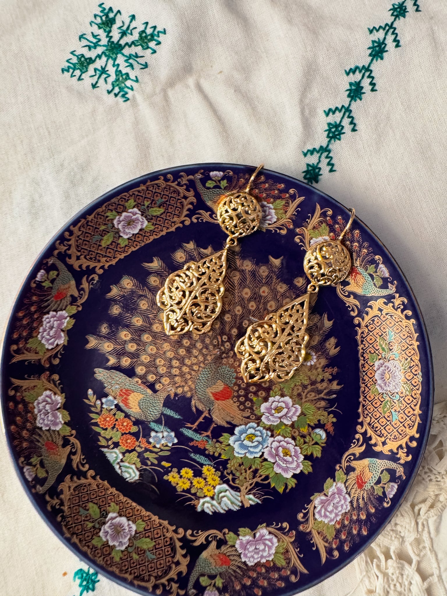 Sliman Gold-plated Sterling Silver Earrings