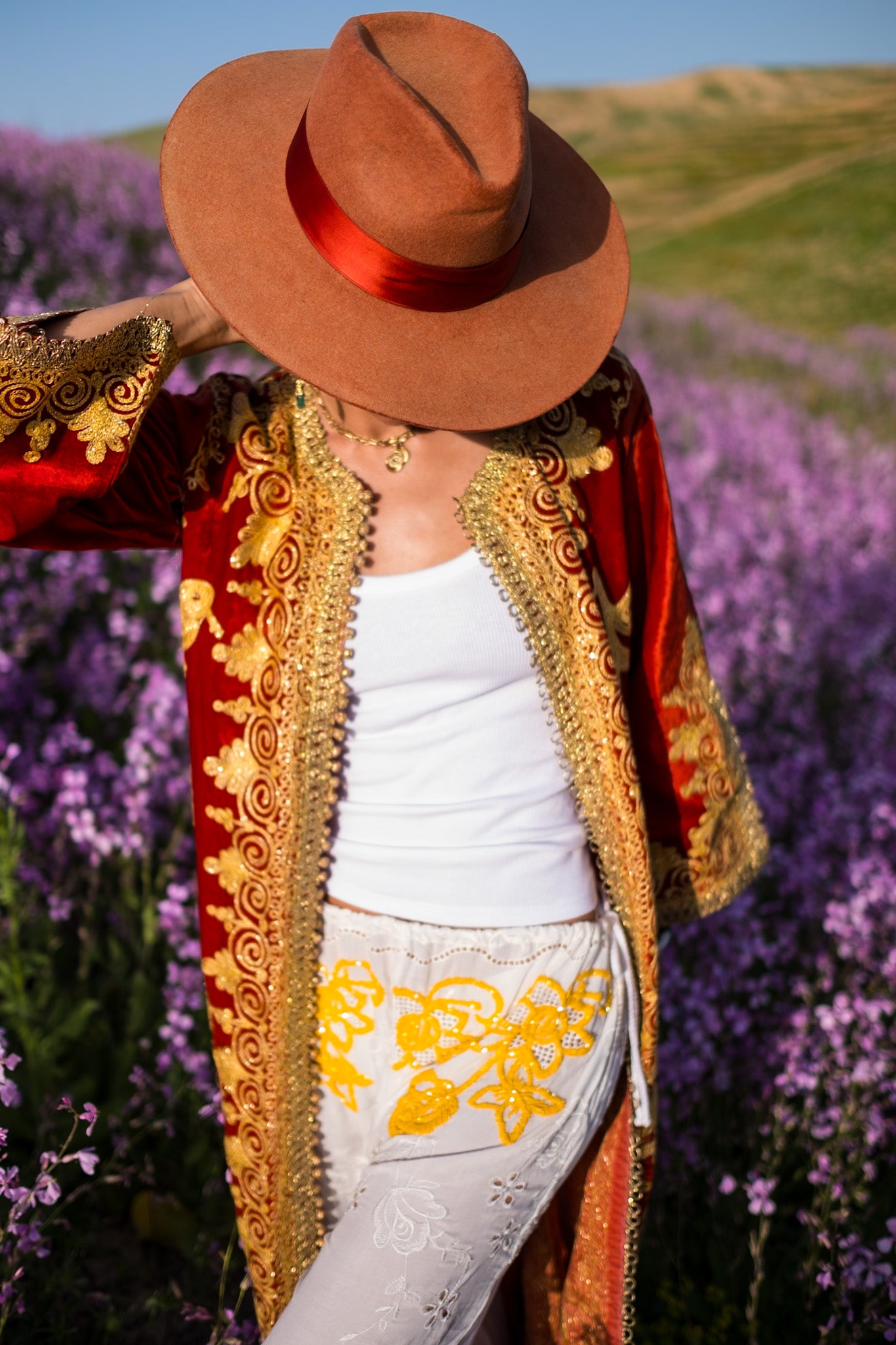 Tilleli Vintage Velvet Kaftan