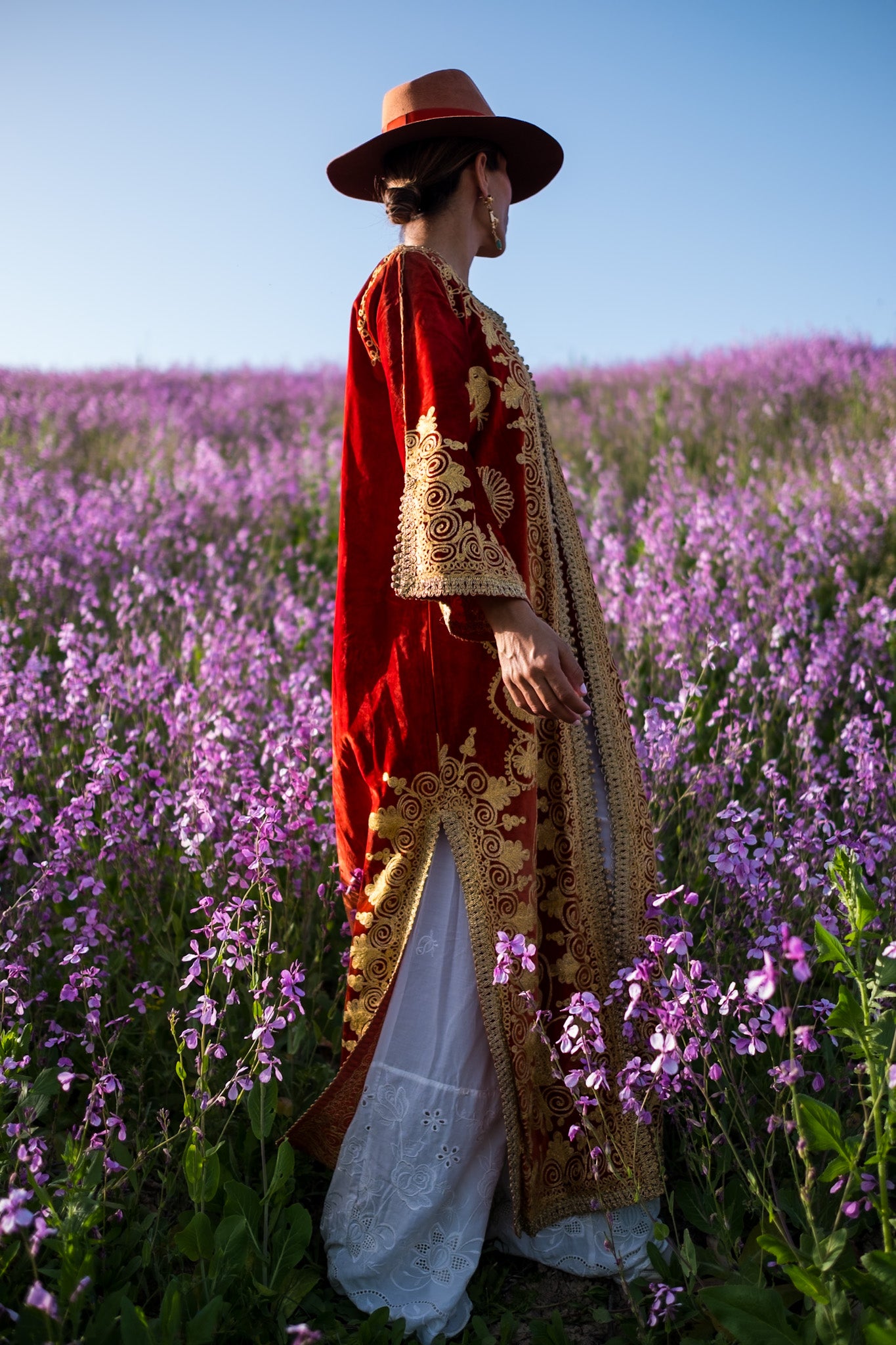 Tilleli Vintage Velvet Kaftan