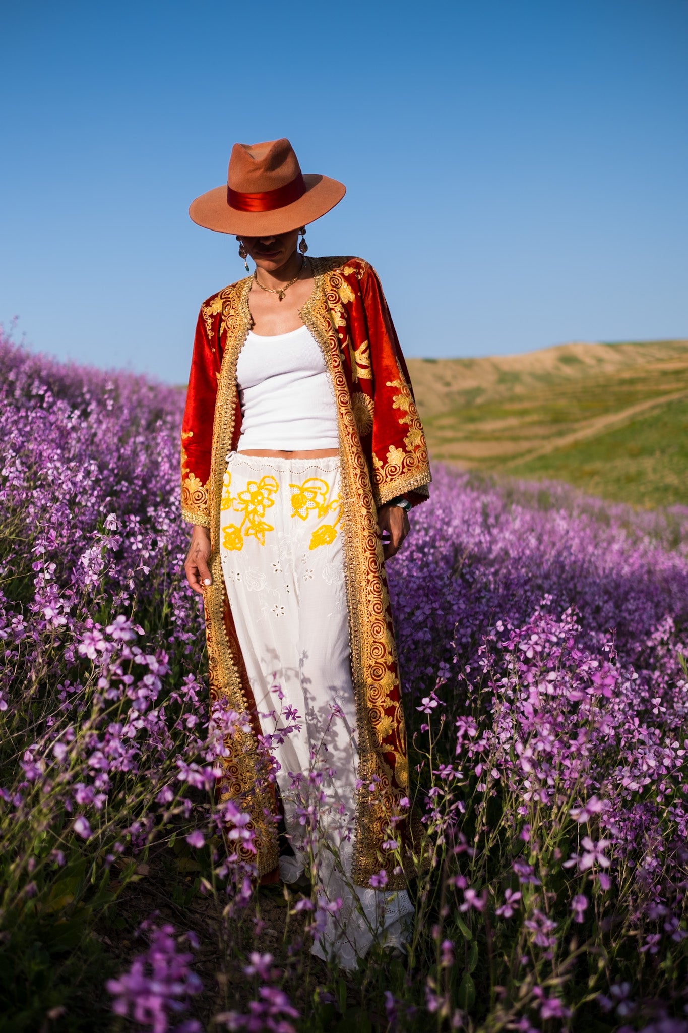 Tilleli Vintage Velvet Kaftan