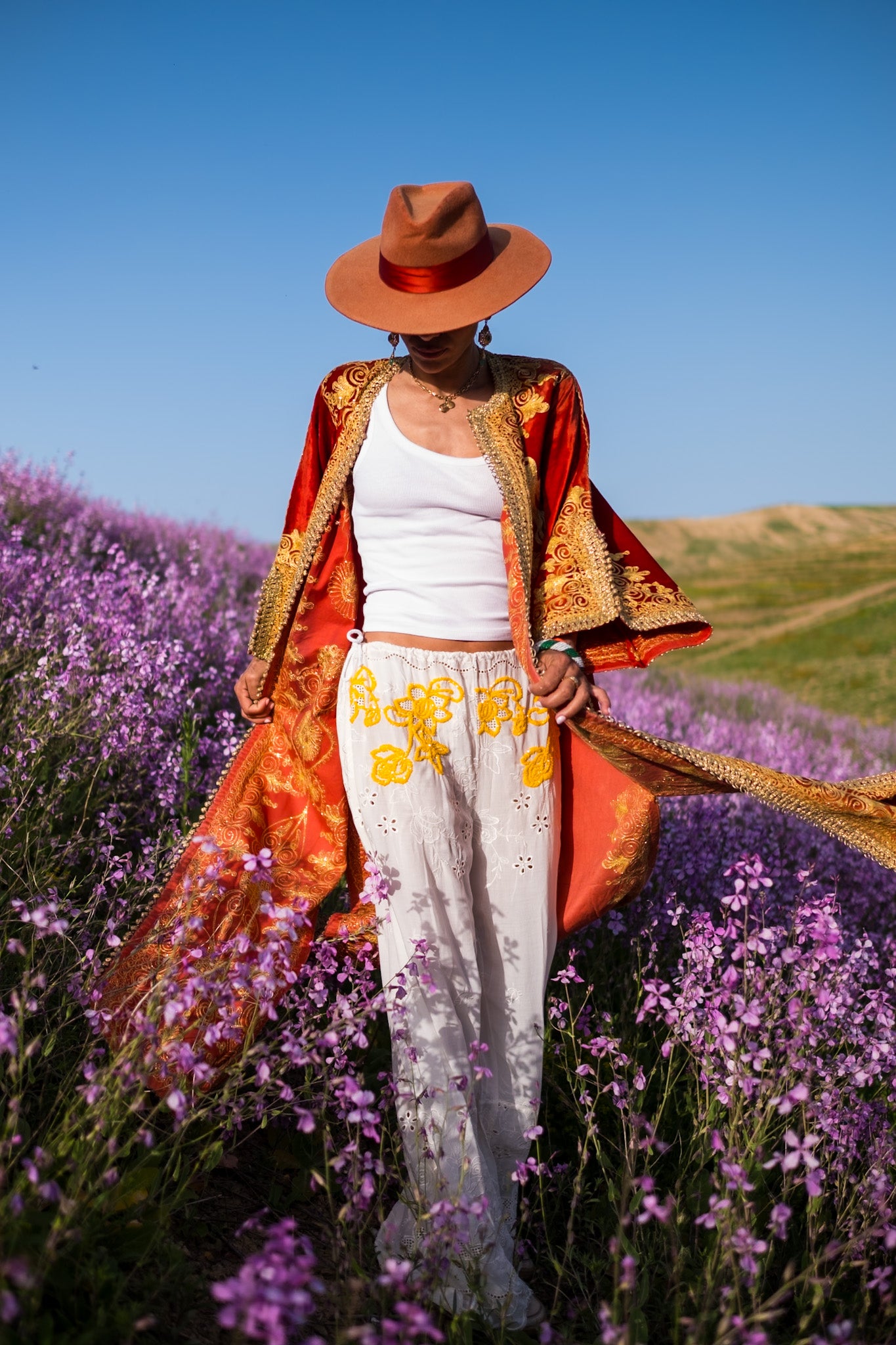 Tilleli Vintage Velvet Kaftan